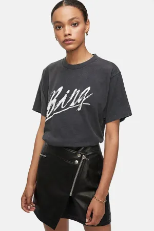 Anine Bing - Lili Basic Bing Tee in Vintage Black