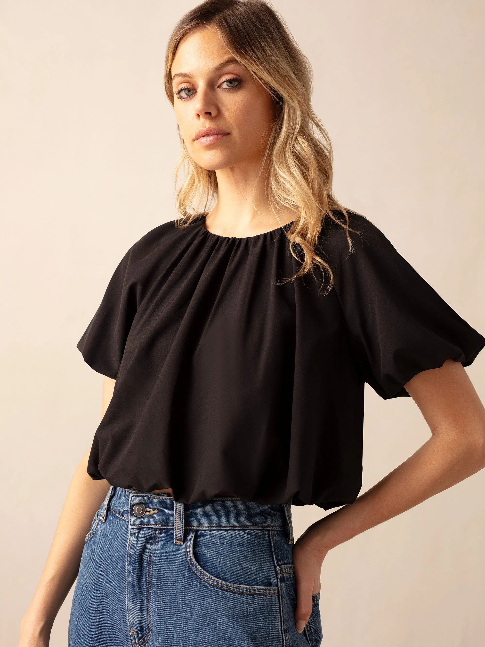 Black Parachute Top