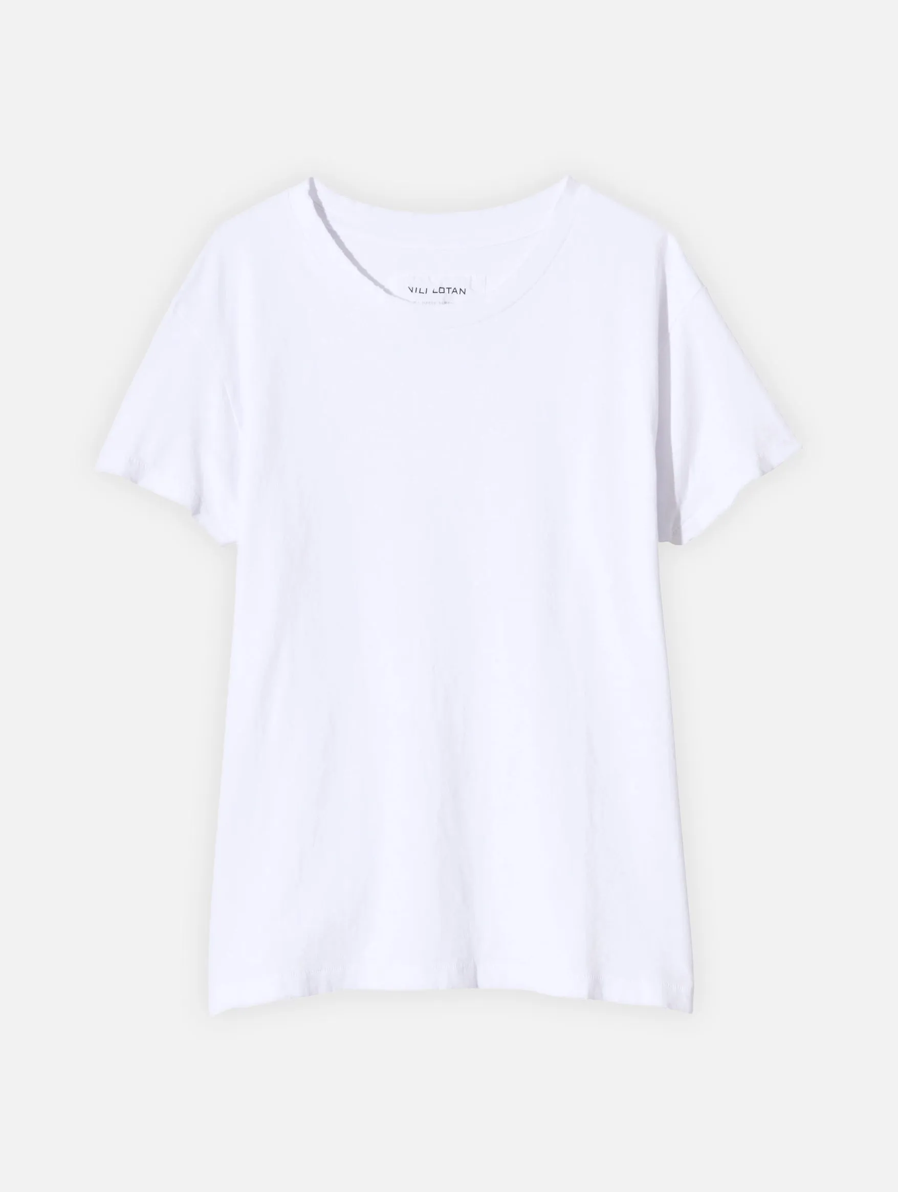 Brady Cotton Tee in White