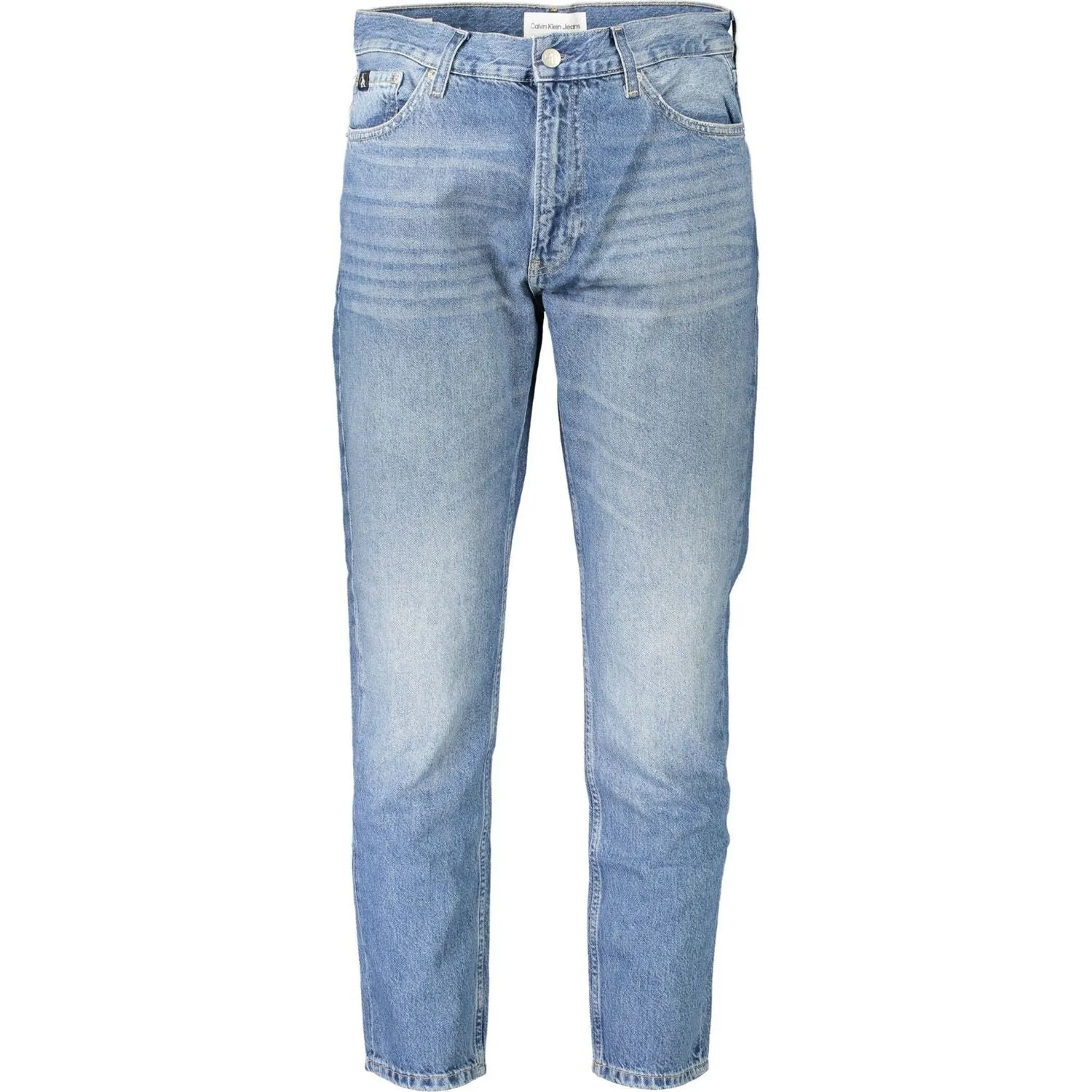 Calvin Klein Blue Cotton Men Jeans