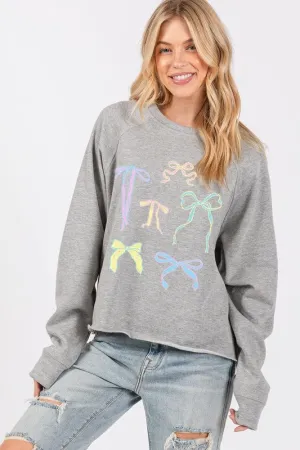 Coquette Bow Sweatshirt