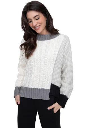 Cozy Mixed Stitch Sweater