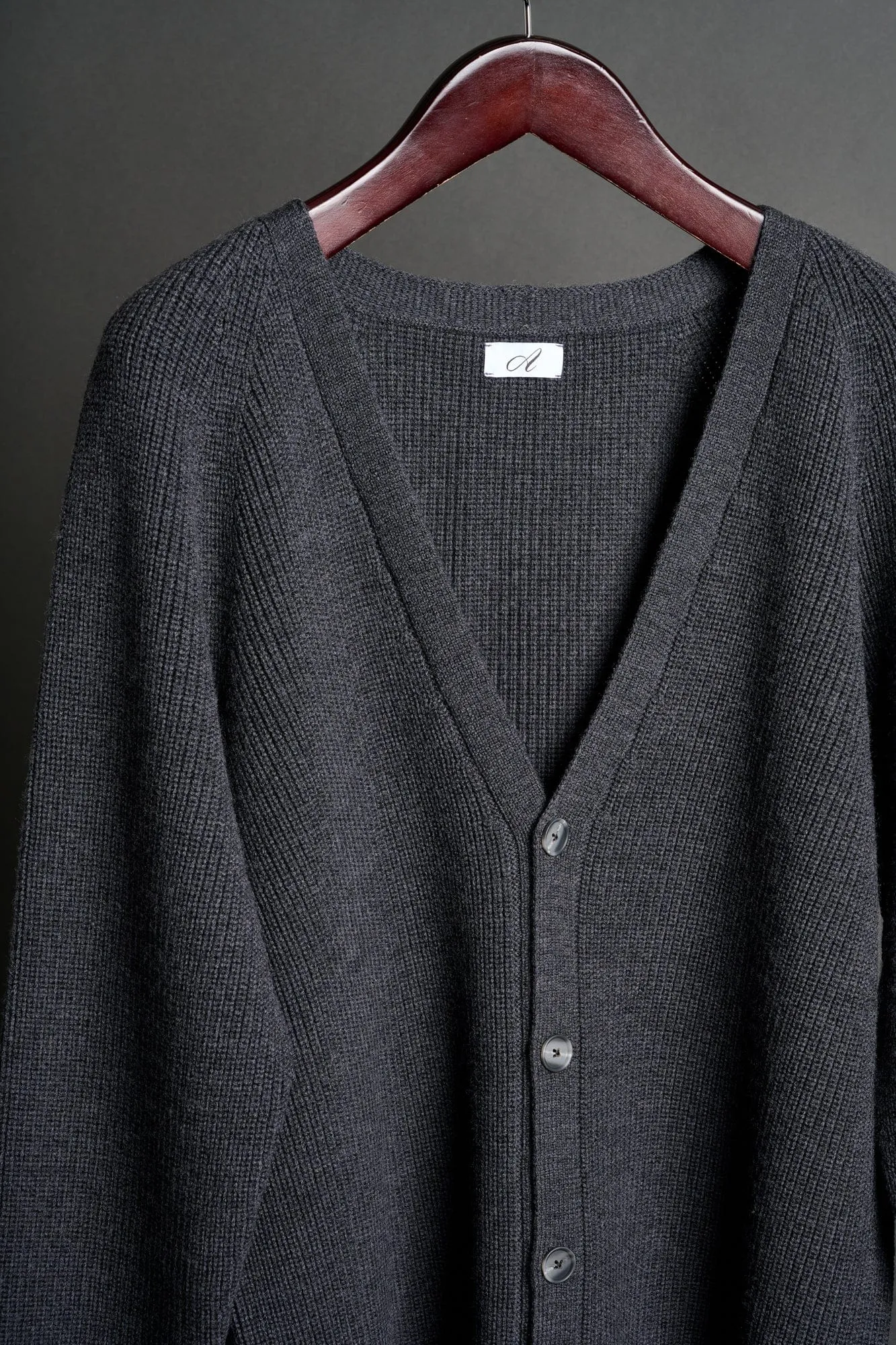 Crawford Ribbed Merino Cardigan