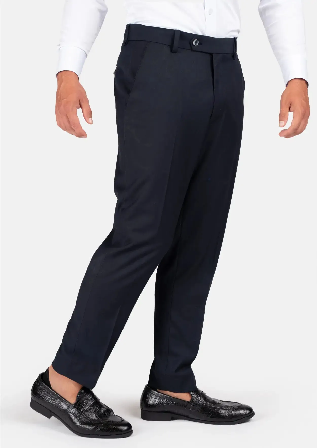 Dark Navy Twill Pants