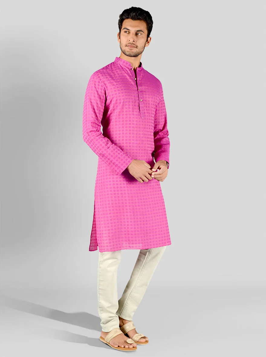 Dark Pink Kurta | Azania