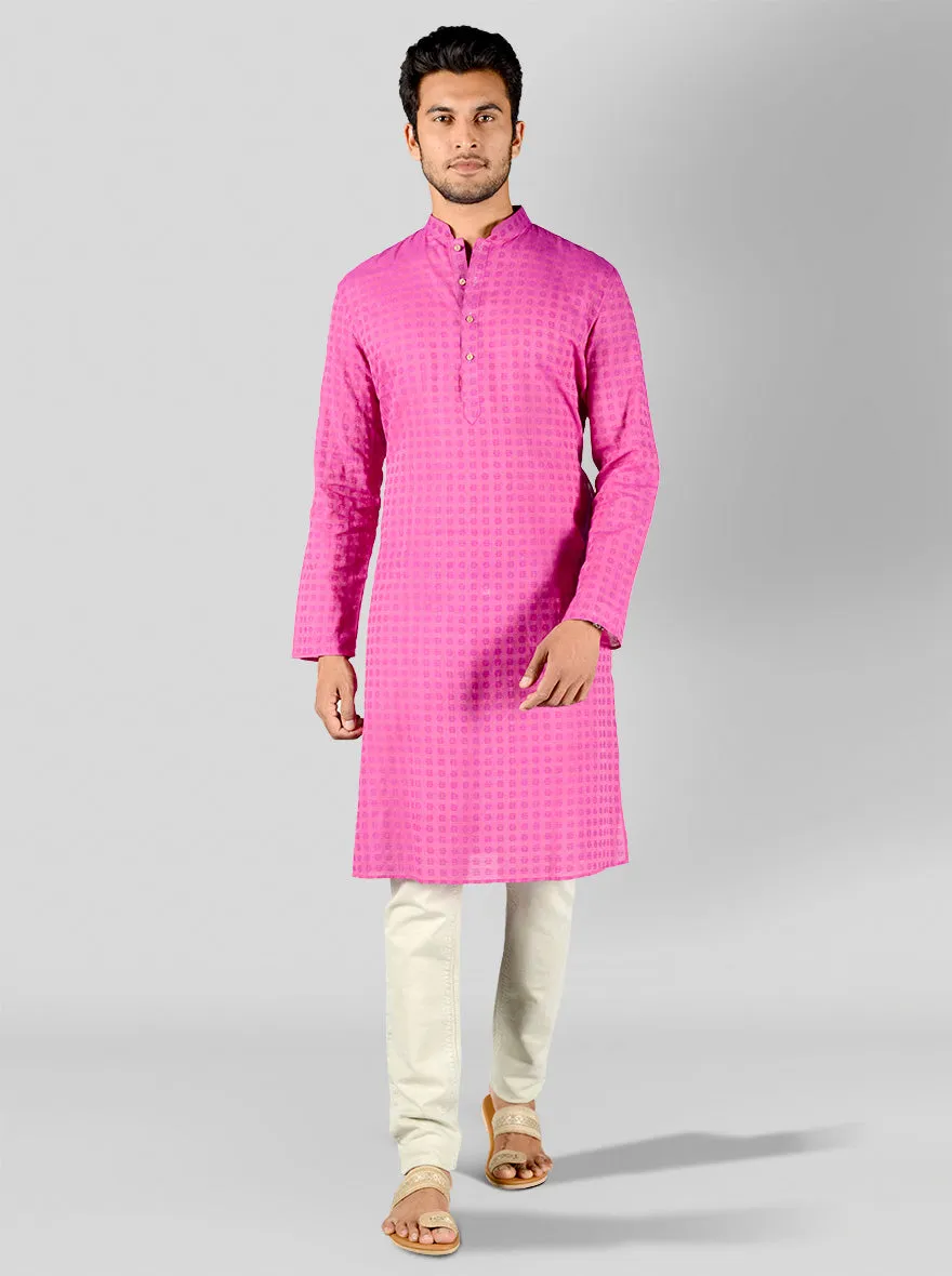 Dark Pink Kurta | Azania