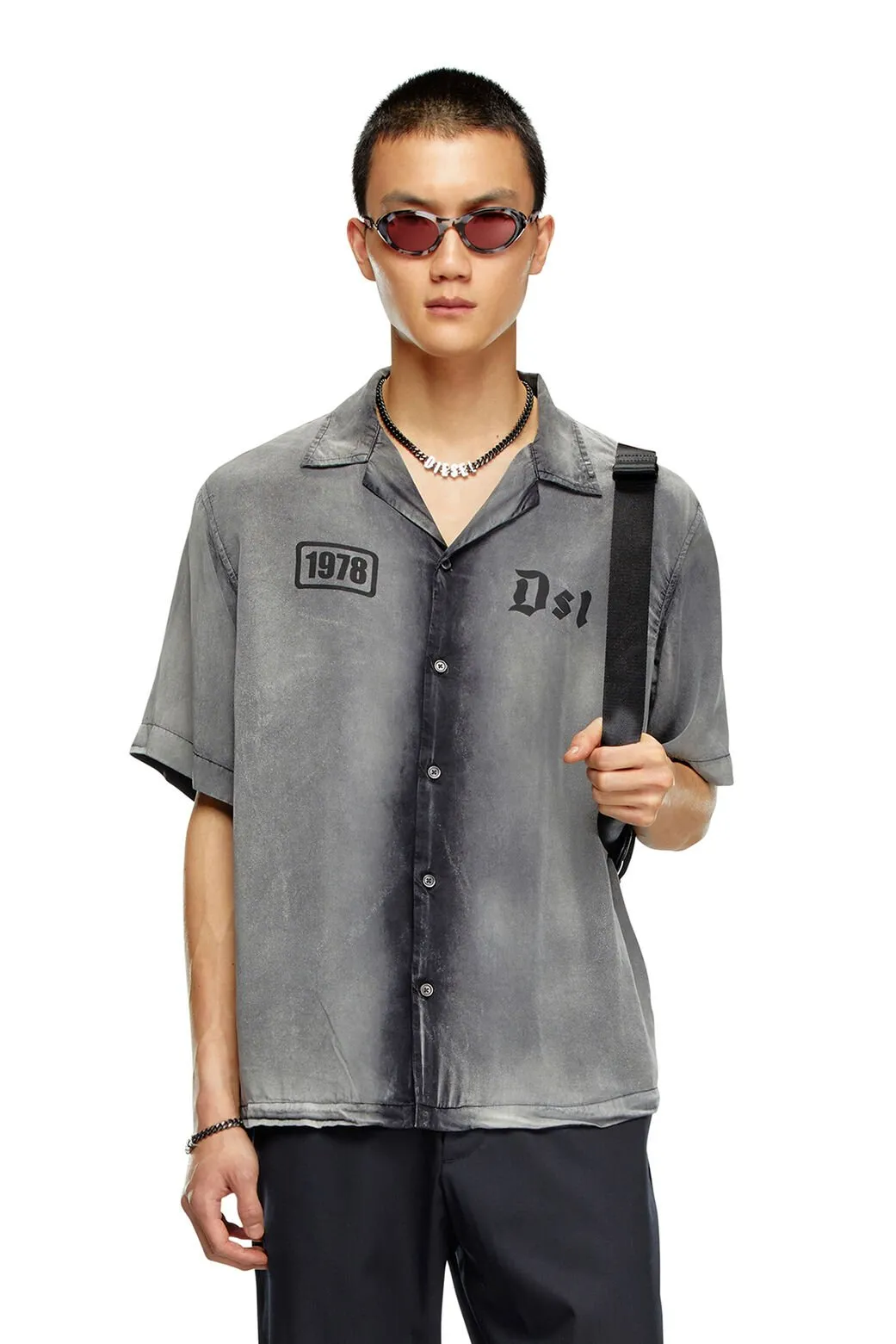 Diesel S-ghent Shirt A15071-0dmav Black