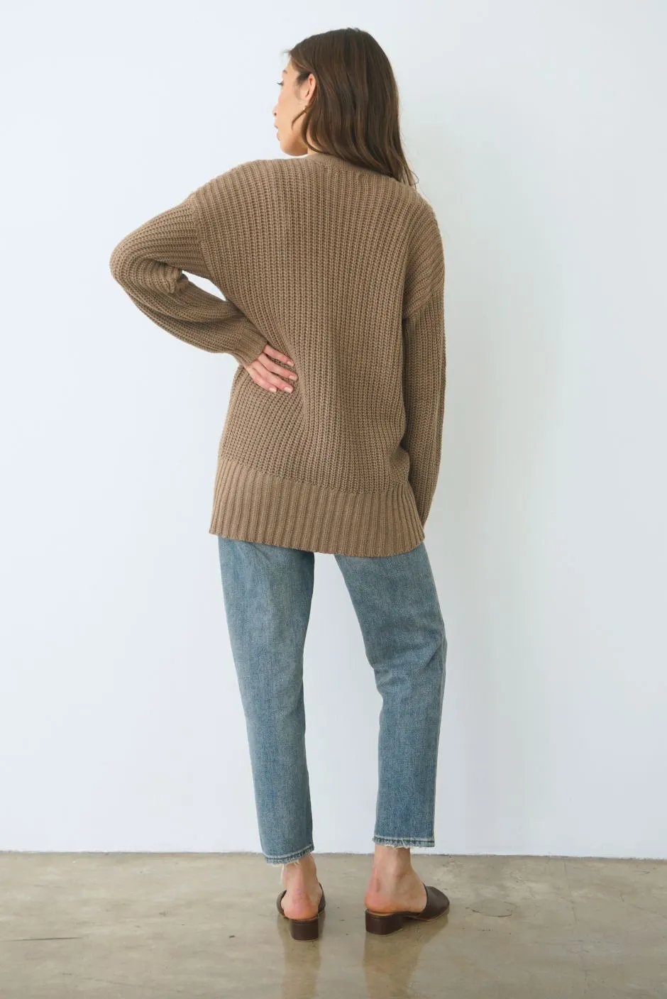 Emily Cardigan in Mocha