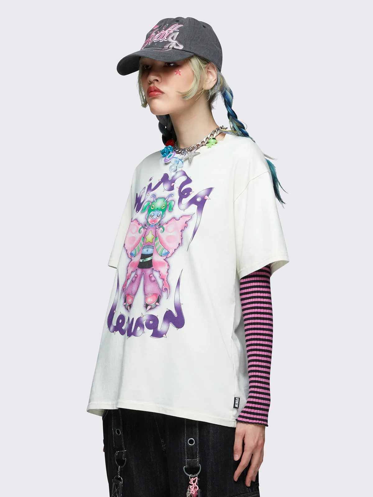 Fairydust Oversized Graphic T-shirt