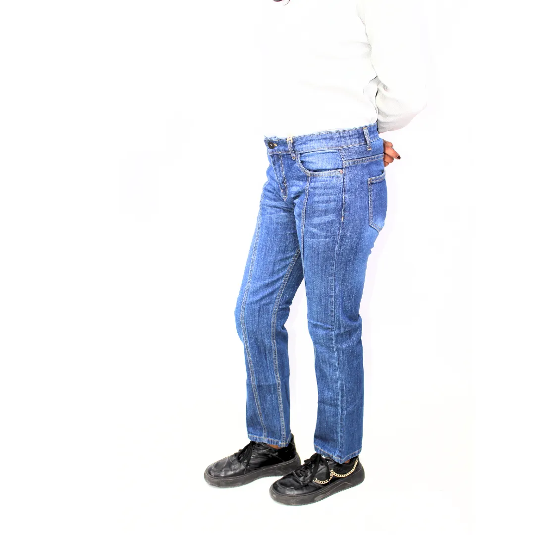 Front panel jeans pant