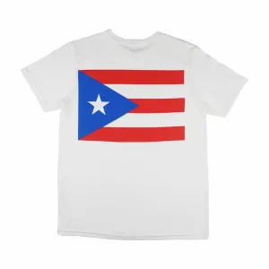 HARDBODY PUERTO RICO FLAG TEE (WHITE)