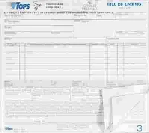 Hazardous Material Short Form' 8-1/2 X 7' Three-Part Carbonless' 50 Forms