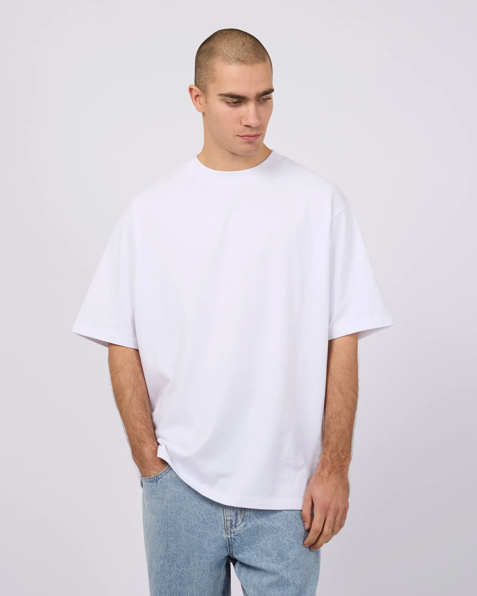 Heavy Weight Tee White