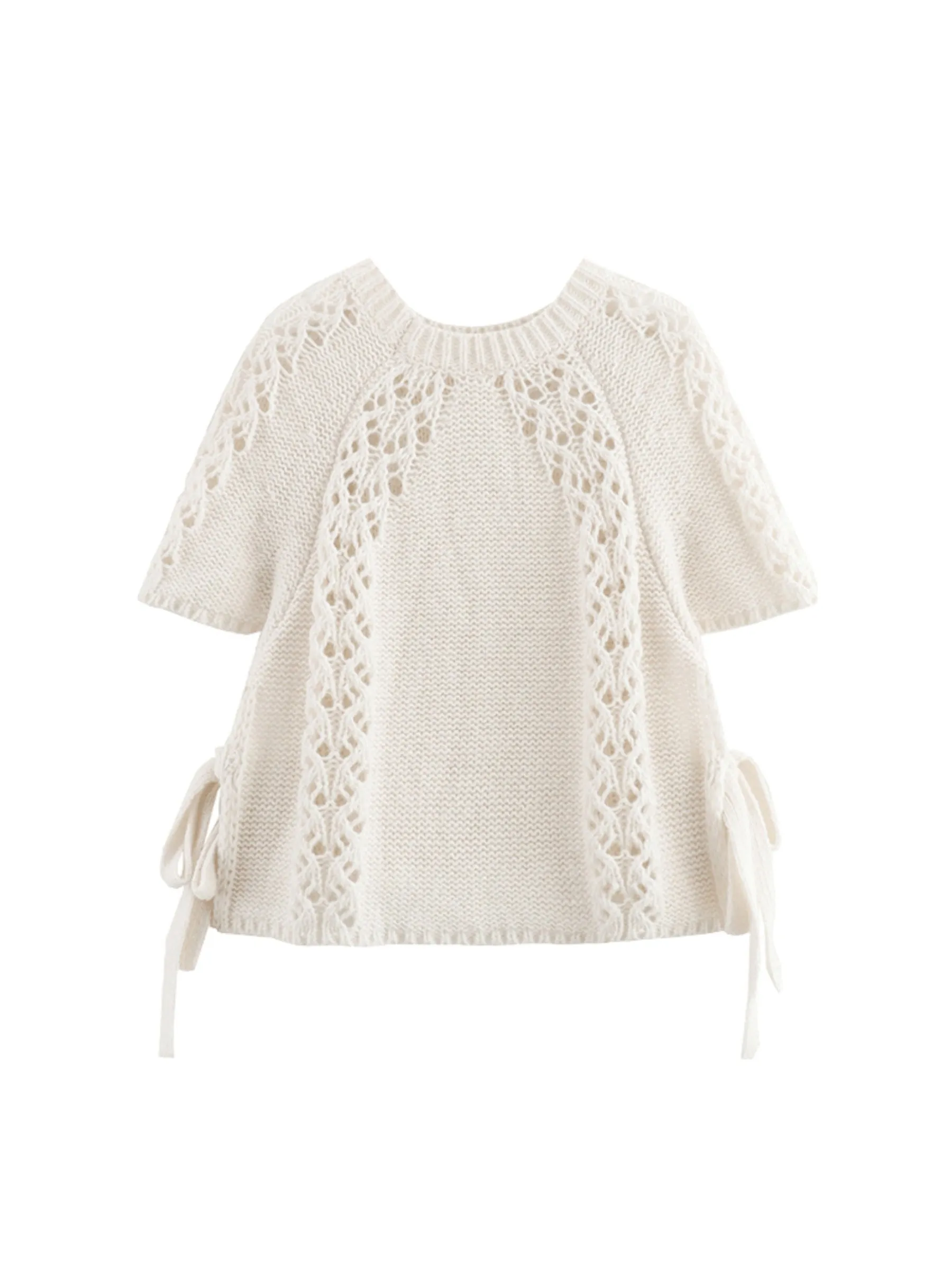 Hera Crochet Lace Knit Top