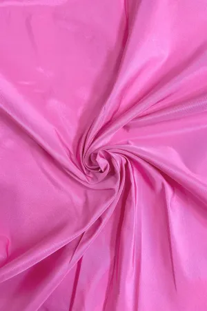 Italian Poly Taffeta Azalea