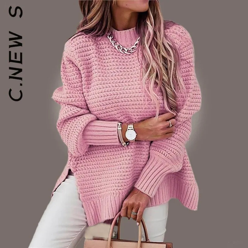 Ladies Knitted Jumper Sexy Sweaters