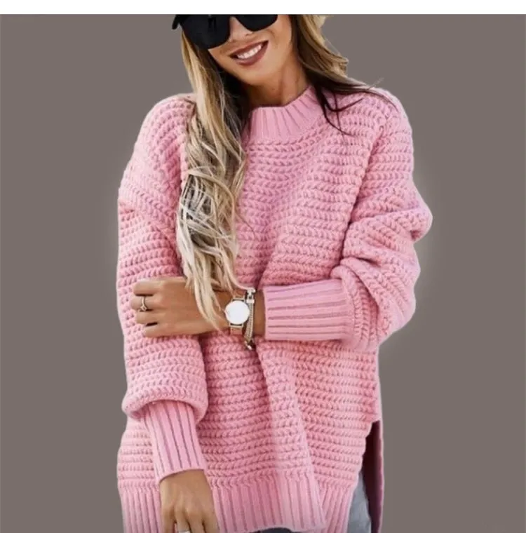 Ladies Knitted Jumper Sexy Sweaters