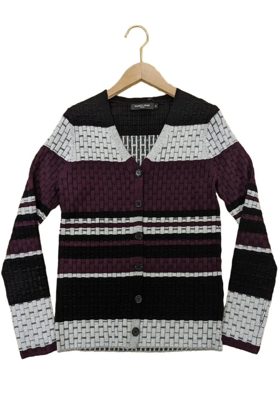 LS63002 SWEATER (GRN, PLUM)