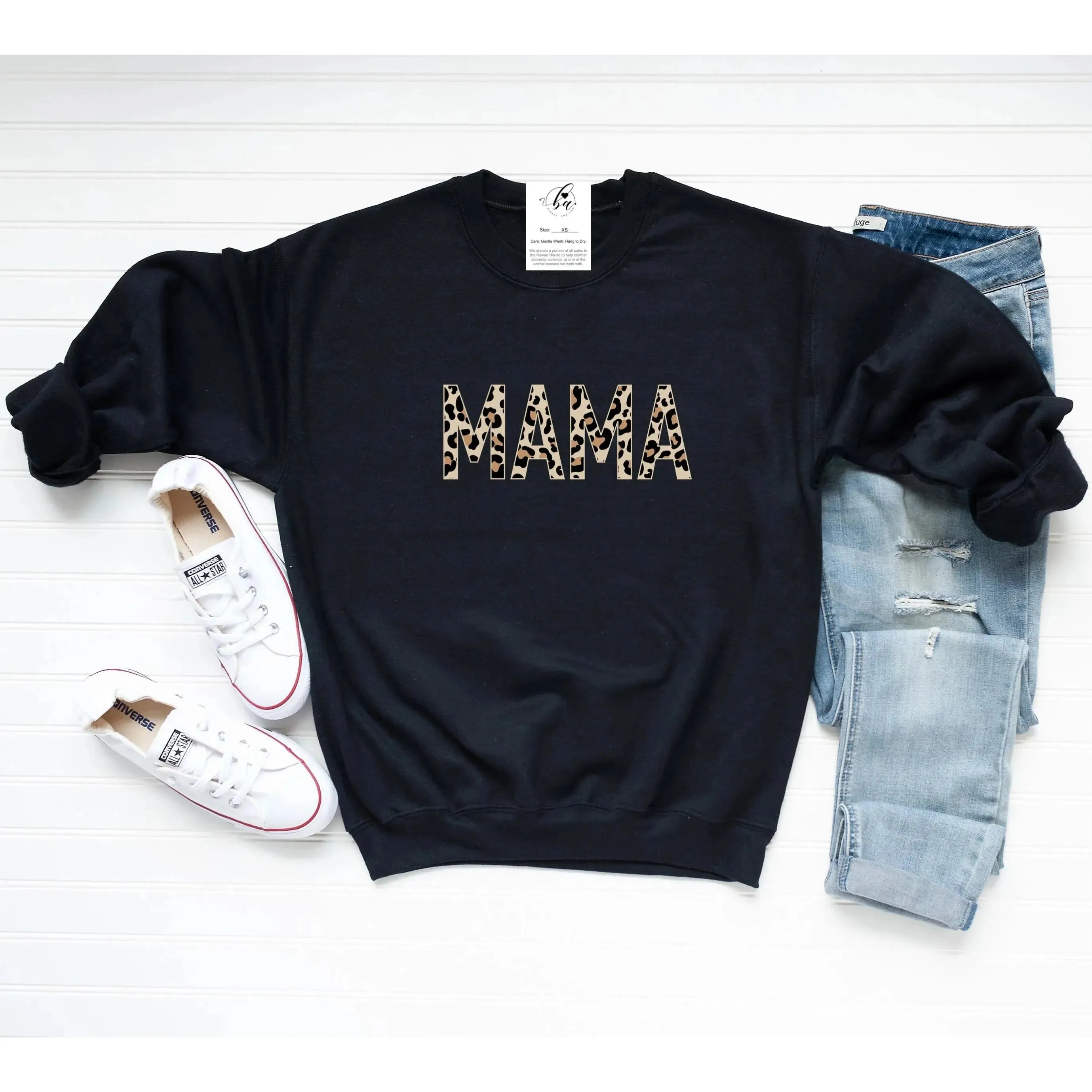 Mama Leopard Cozy Crew