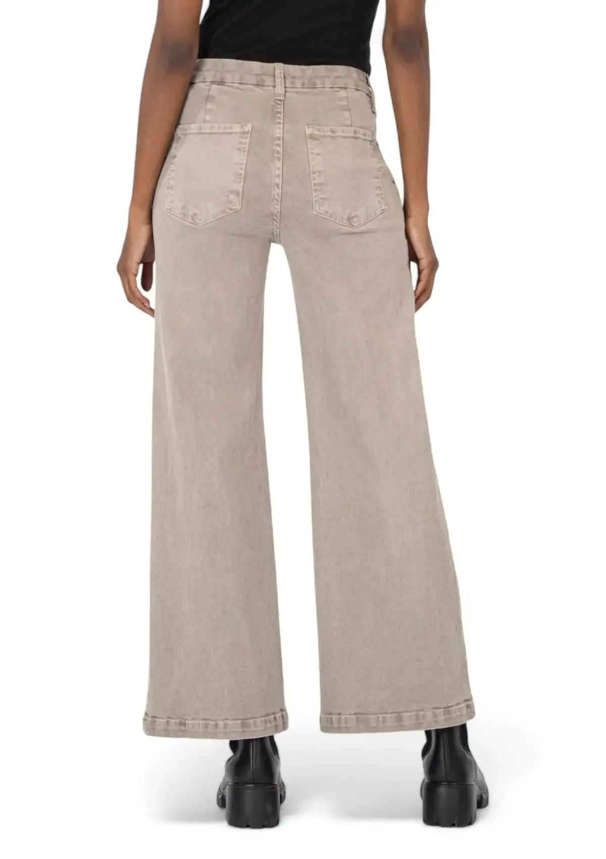 Meg High Rise Jeans - Coffee Cream