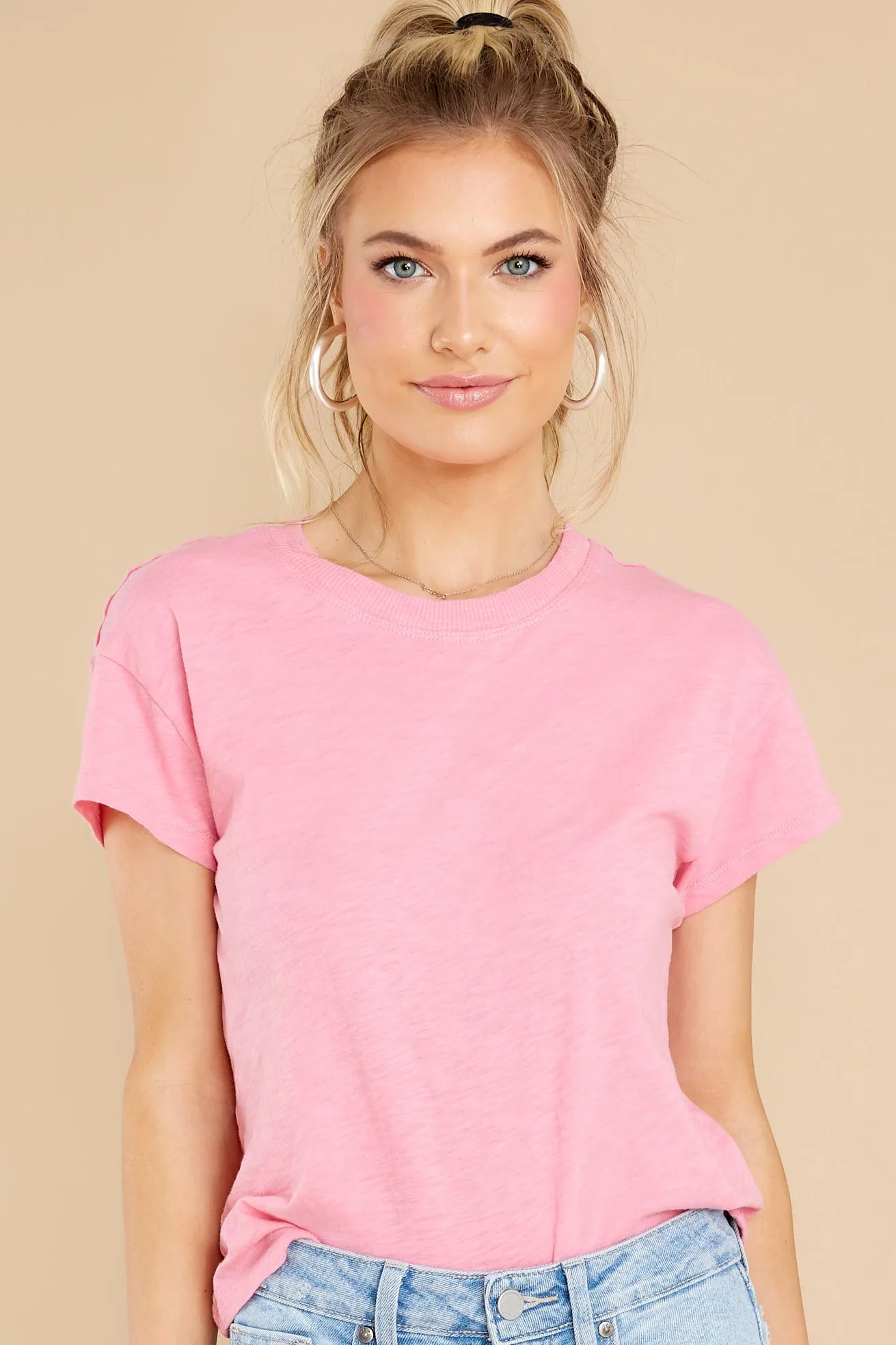 Modern Flamingo Slub Tee