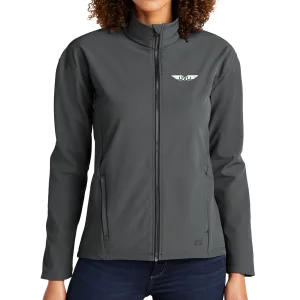 OGIO® Ladies Commuter Full-Zip Soft Shell- Aviation wings