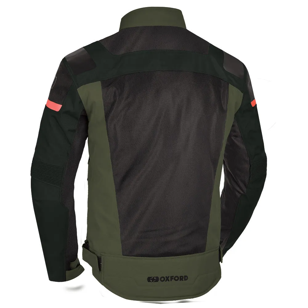 Oxford Dakar Air Men Jacket Green Riding Gear