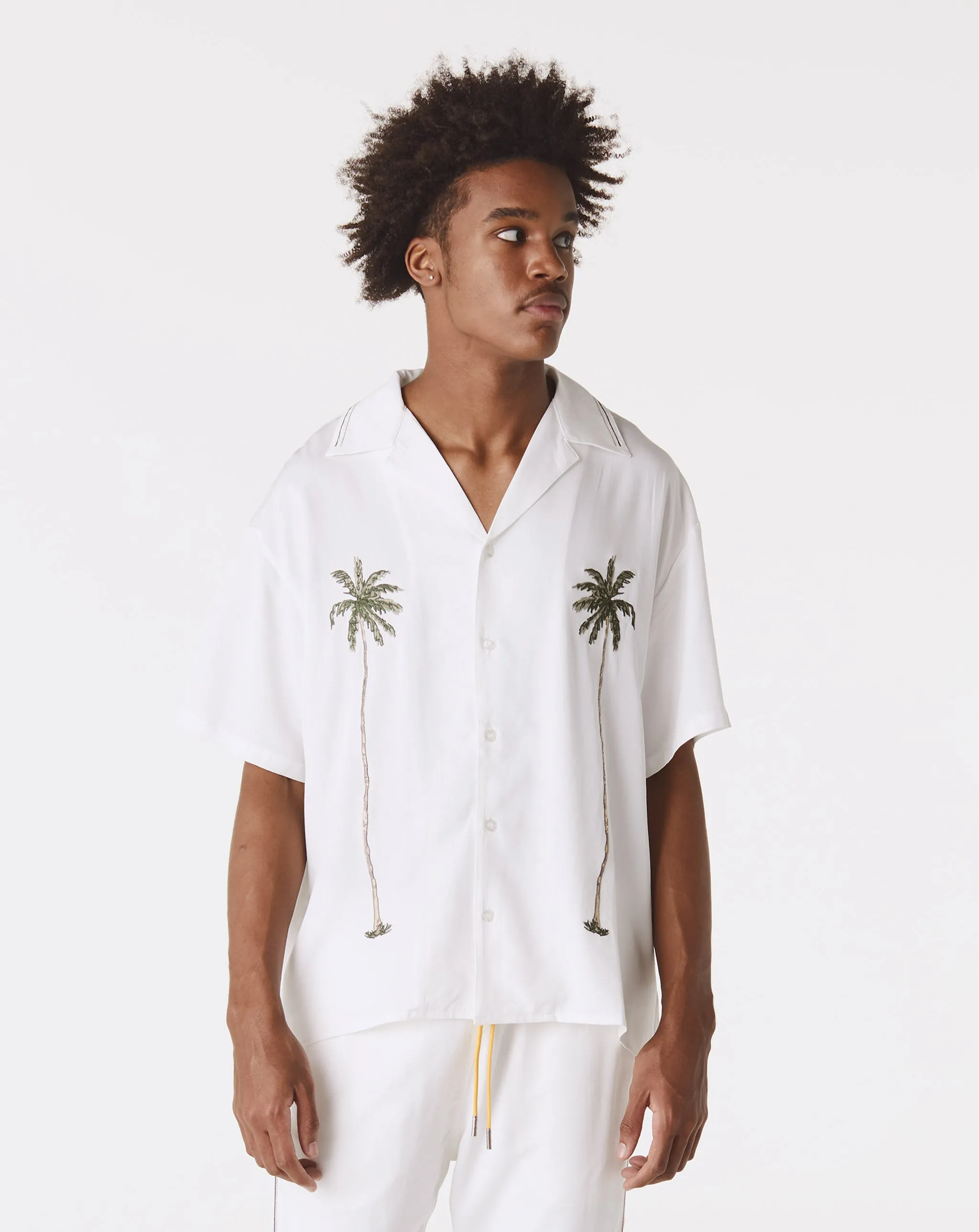 Palm Breeze Button Up