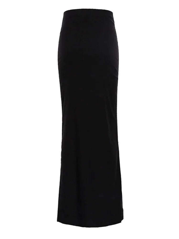 Pre Order:  Classic Elegant Slim Maxi Skirt