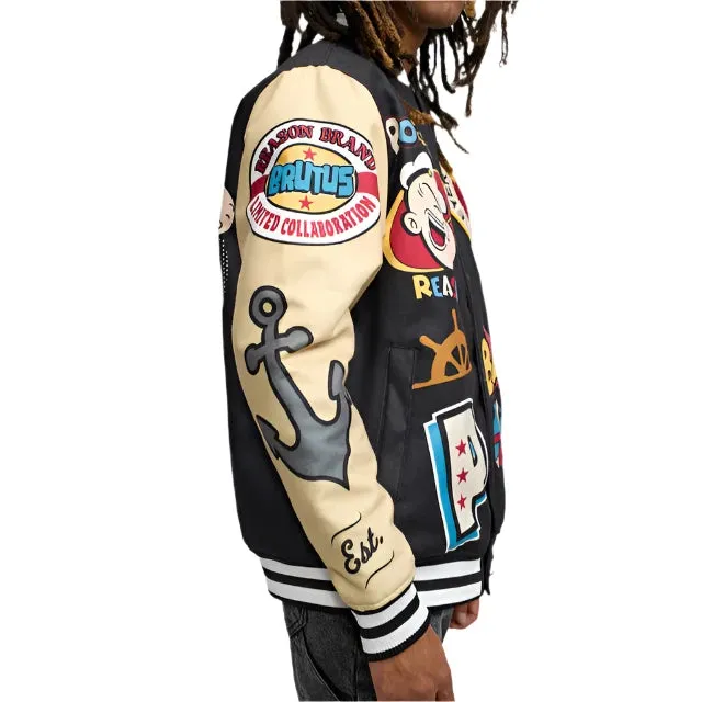 REASON x Popeye Varsity Jacket