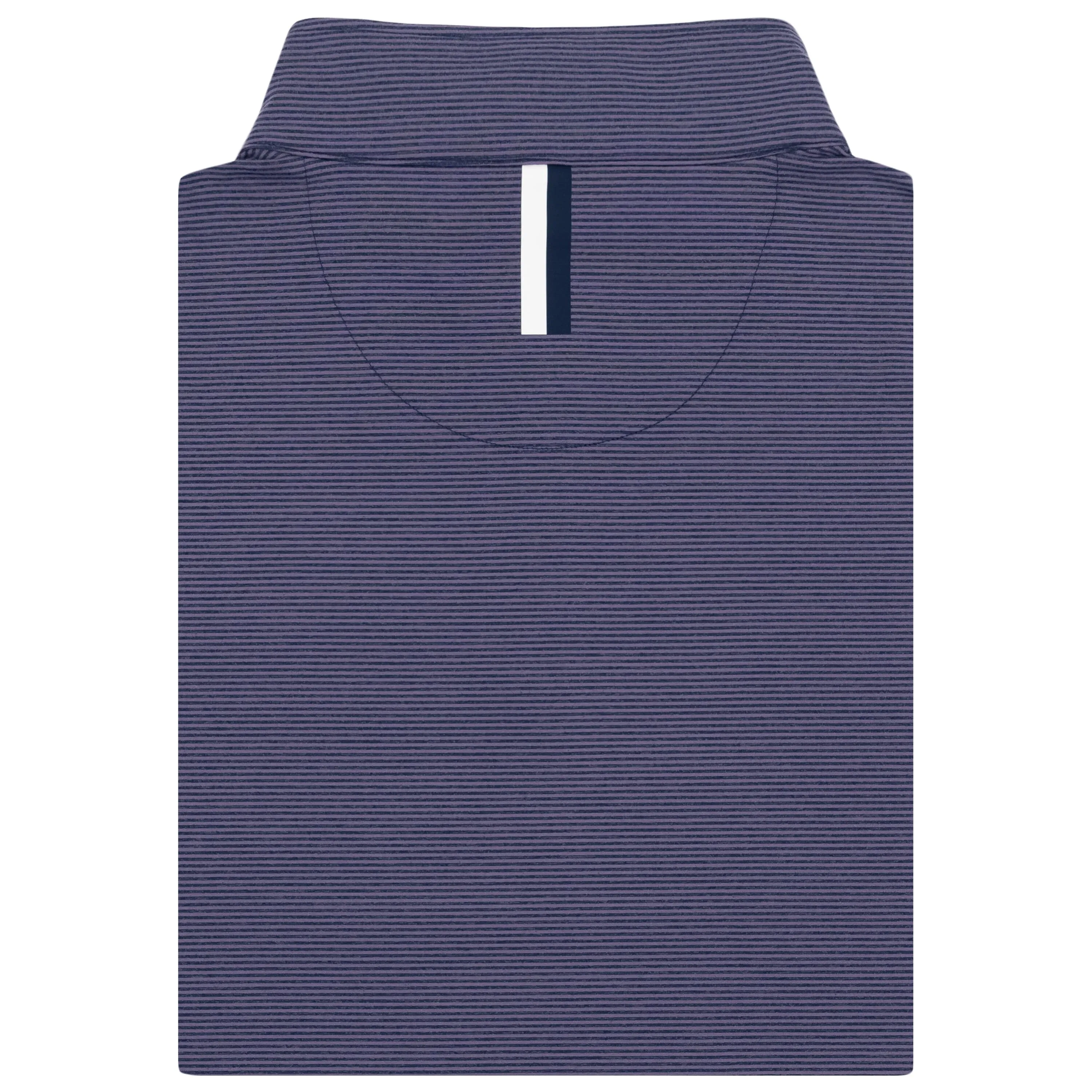 Riva Heather Stripe Performance Q-Zip | The Riva Heather Stripe - Mauve Purple/Fleet Navy