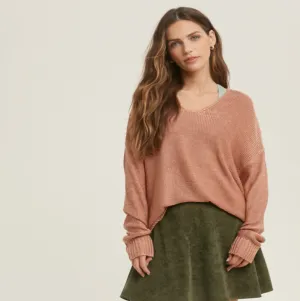 Rose Knit Sweater