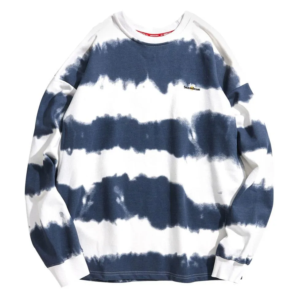 Senseless Striped O-Neck Sweater