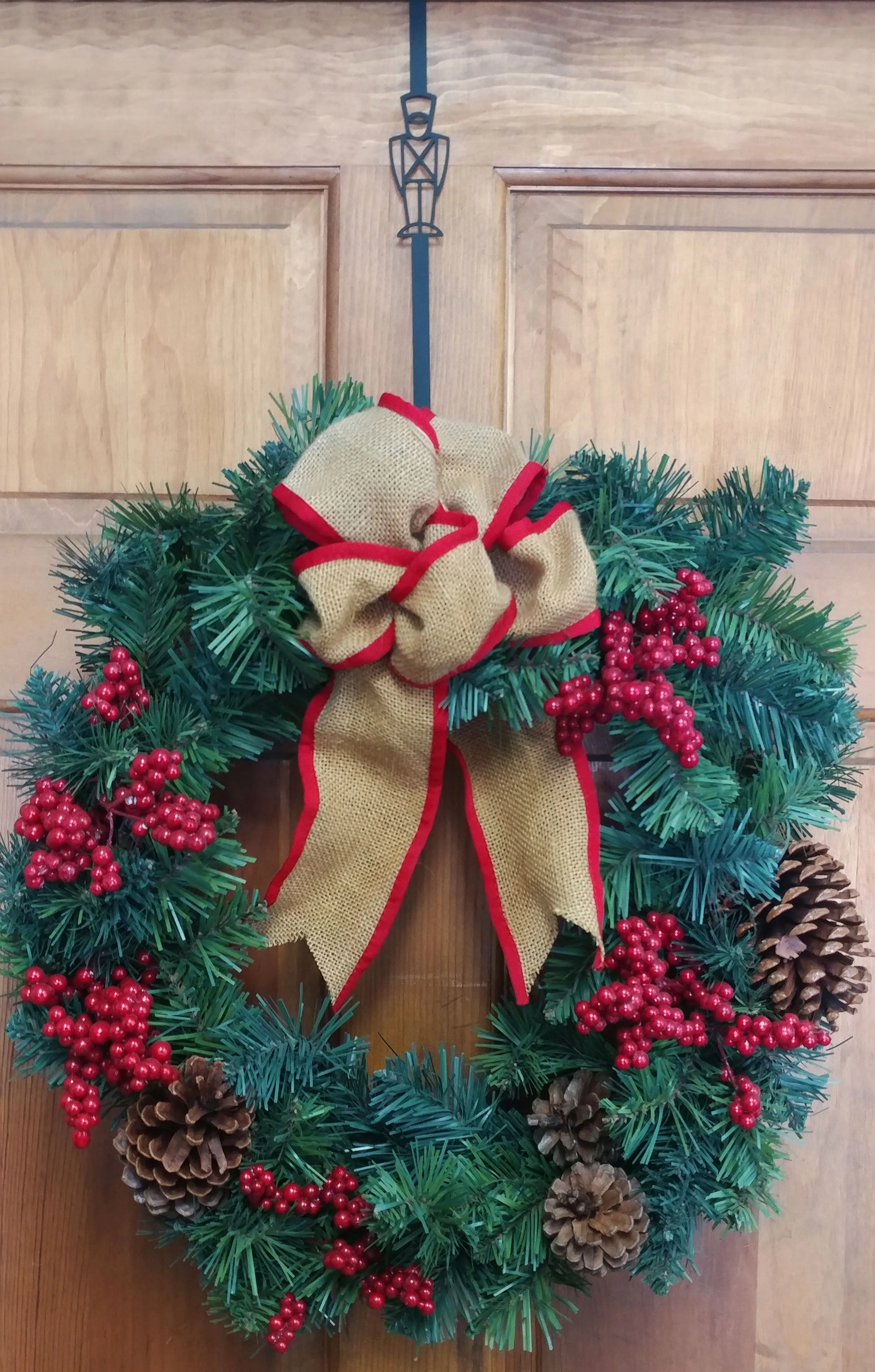 Toy Soldier Wreath Hanger