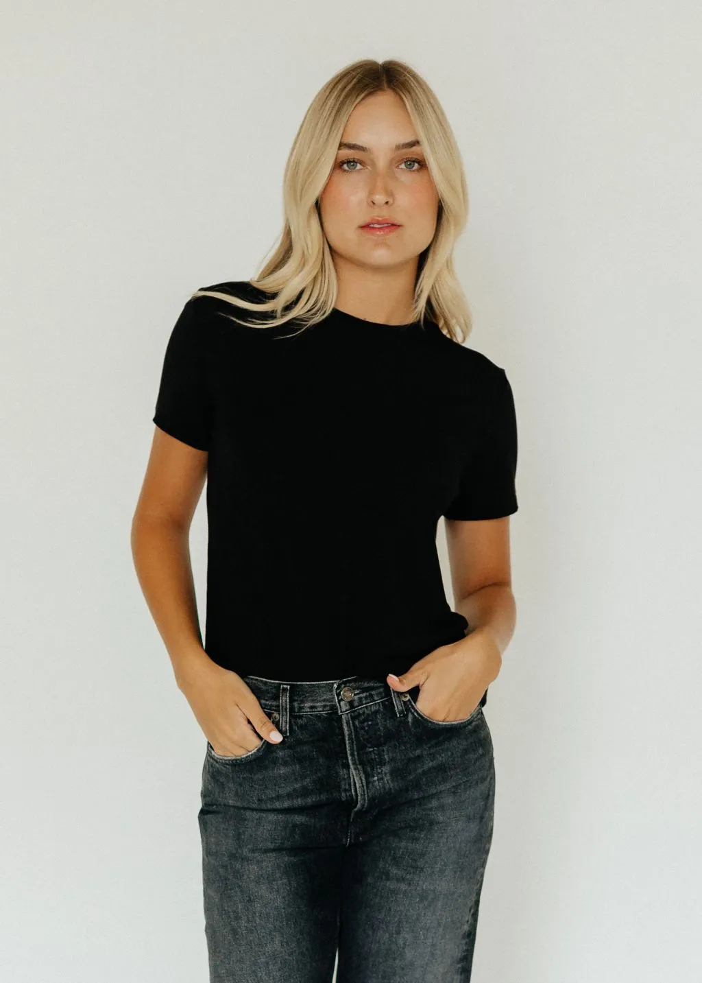 Velvet Solana Top in Black